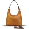 imageGenuine Leather Hobo Bag for Women Tote Bag Vintage Crossbody Shoulder Bag Satchel Purse HandbagBrown