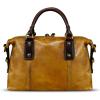 image:imageGenuine Leather Purses Handbags for Women Vintage Designer Crossbody Shoulder Bag Satchel BagBrown