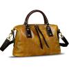 image:imageGenuine Leather Purses Handbags for Women Vintage Designer Crossbody Shoulder Bag Satchel BagBrown