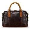 image:imageGenuine Leather Purses Handbags for Women Vintage Designer Crossbody Shoulder Bag Satchel BagCoffee