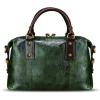 image:imageGenuine Leather Purses Handbags for Women Vintage Designer Crossbody Shoulder Bag Satchel BagGreen