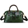image:imageGenuine Leather Purses Handbags for Women Vintage Designer Crossbody Shoulder Bag Satchel BagGreen
