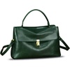 image:imageGenuine Leather Handbag for Women Crossbody Shoulder Bag Designer Satchel PurseGreen