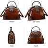 image:imageGenuine Leather Purses for Women Handbags Classical Desinger Doctor Bag Crossbody Shoulder BagLight Coffee