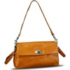 image:imageGenuine Leather Shoulder Bag for Women Hobo Crossbody Bag Designer Satchel Purse HandbagBrown