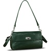 image:imageGenuine Leather Shoulder Bag for Women Hobo Crossbody Bag Designer Satchel Purse HandbagGreen