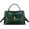 image:imageGenuine Leather Handbag for Women Crossbody Shoulder Bag Designer Satchel PurseGreen