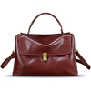 image:imageGenuine Leather Handbag for Women Crossbody Shoulder Bag Designer Satchel PurseLight Coffee