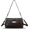 image:imageGenuine Leather Shoulder Bag for Women Hobo Crossbody Bag Designer Satchel Purse HandbagDark Coffee