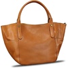 image:imageGenuine Leather Bag for Women Purses Handbag Vintage Desinger Leather Shoulder Crossbody BagBrown