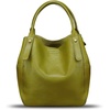 image:imageGenuine Leather Bag for Women Purses Handbag Vintage Desinger Leather Shoulder Crossbody BagKhaki