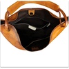 image:imageGenuine Leather Hobo Bags for Women Shoulder Tote Bag Full Grain Leather Satchel Purses HandbagsBrown