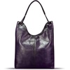 image:imageGenuine Leather Hobo Bags for Women Shoulder Tote Bag Full Grain Leather Satchel Purses HandbagsPurple