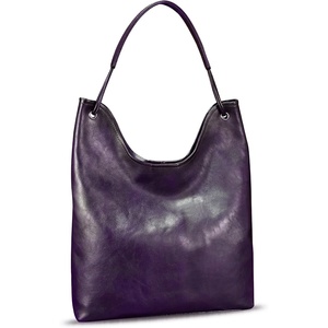image:imageGenuine Leather Hobo Bags for Women Shoulder Tote Bag Full Grain Leather Satchel Purses HandbagsPurple
