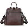 image:imageGenuine Leather Backpack for Women Convertible Design Shoulder Bag Vintage Casual Daypack Knapsack Rucksack Purse CoffeeCoffee
