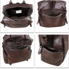 image:imageGenuine Leather Backpack for Women Convertible Design Shoulder Bag Vintage Casual Daypack Knapsack Rucksack Purse CoffeeCoffee