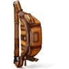 image:imageGenuine Leather Fanny Pack for Men and Women Crossbody Sling Bag Real Leather Waist Bag Hip Purse BrownBrown