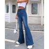 imageBell Bottom Jeans for Women High Waisted Stretch Flare Denim Pants 2024 Y2K Trendy