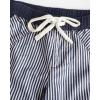 imageLow Rise Striped Pants for Women Pull On Drawstring Boho Wide Leg Jeans Trendy 2025Darkblue