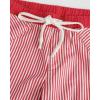 imageLow Rise Striped Pants for Women Pull On Drawstring Boho Wide Leg Jeans Trendy 2025Red