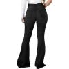 imageVintage Bell Bottoms Flare Jeans for Women 90s High Waist Ripped Distressed Wide Leg High Rise Denim Pants203black