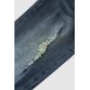 imageVintage Bell Bottoms Flare Jeans for Women 90s High Waist Ripped Distressed Wide Leg High Rise Denim PantsCyanblue