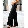 imageWomens High Waisted Wide Leg Jeans Trendy Baggy Stretchy HighRise Denim Pants FallBlack