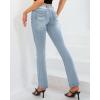 imageWomens Jeans 90s Mid Rise Bootcut High Stretch Boot Cut Denim Pants Pantalones De Mujer201skyblue