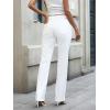 imageWomens Jeans 90s Mid Rise Bootcut High Stretch Boot Cut Denim Pants Pantalones De Mujer201white