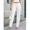 imageWomens Jeans 90s Mid Rise Bootcut High Stretch Boot Cut Denim Pants Pantalones De Mujer201white