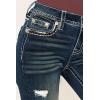 imageWomens Jeans 90s Mid Rise Bootcut High Stretch Boot Cut Denim Pants Pantalones De Mujer205cyan Blue