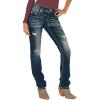 imageWomens Jeans 90s Mid Rise Bootcut High Stretch Boot Cut Denim Pants Pantalones De Mujer205cyan Blue