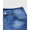 imageWomens Straight Leg Jeans Low Rise Stretchy Skinny Wide Leg Denim Pants Trendy Bootcut Jeans for Women 2025Mid Blue