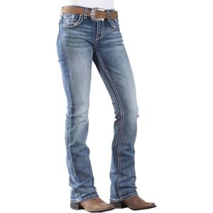 imageWomens Jeans 90s Mid Rise Bootcut High Stretch Boot Cut Denim Pants Pantalones De Mujer201mid Blue