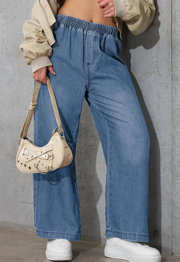 Women’s Jeans and Denim Skirt