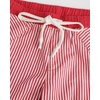 image:imagePEIHOT Low Rise Striped Pants for Women Pull On Drawstring Boho Wide Leg Jeans Trendy 2026Red