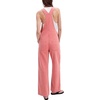 image:imagePEIHOT Womens Casual Wide Leg Denim Overalls Loose Fit Jean Jumpsuits Adjustable Strap Bib Romper FallPink