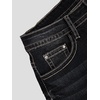 image:imageWomens Mid Rise Bootcut Jeans Western Rhinestone Stretchy Denim PantsBlack Rhinestone