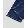 image:imageWomens Mid Rise Bootcut Jeans Western Rhinestone Stretchy Denim PantsDarkblue Rhinestone