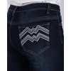 image:imageWomens Mid Rise Bootcut Jeans Western Stretchy Straight Leg Denim PantsBlack Blue