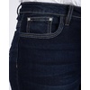 image:imageWomens Mid Rise Bootcut Jeans Western Stretchy Straight Leg Denim PantsBlack Blue