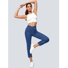 image:imageWomens High Waisted Strethchy Jeans Pull On Capris Jeggings with PocketsLightblue