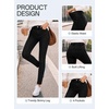 image:imagePEIHOT Womens Super Stretchy Jeans High Waist Skinny Jeggings with PocketsDarkblack