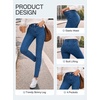 image:imagePEIHOT Womens Super Stretchy Jeans High Waist Skinny Jeggings with PocketsMidblue