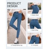 image:imagePEIHOT Womens Super Stretchy Jeans High Waist Skinny Jeggings with PocketsVintage Midblue