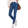 image:imagePEIHOT Womens Super Stretchy Jeans High Waist Skinny Jeggings with PocketsMidblue
