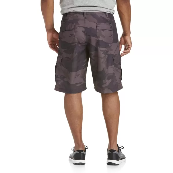 Lee Mens Big ampamp Tall Performance Cargo ShortSmoke Camo