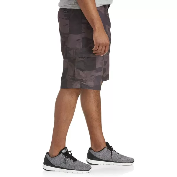 Lee Mens Big ampamp Tall Performance Cargo ShortSmoke Camo