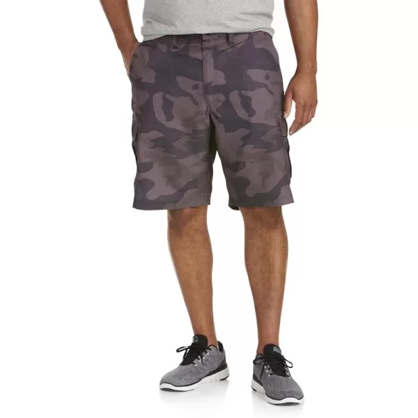 Lee Mens Big ampamp Tall Performance Cargo ShortSmoke Camo