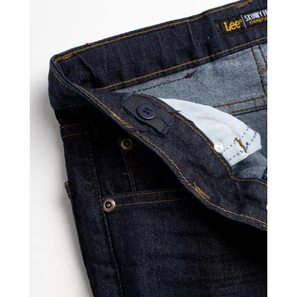 Lee Boys Skinny Fit Denim Jeans  Ultra Stretch Casual Pants for Boys 416Dark Midnight